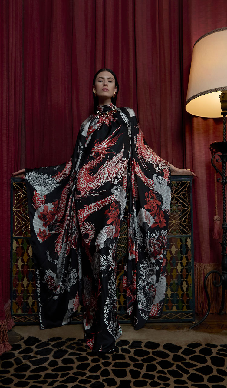 Oriental Dragon & Blooming Roses Capsule | Roberto Cavalli®