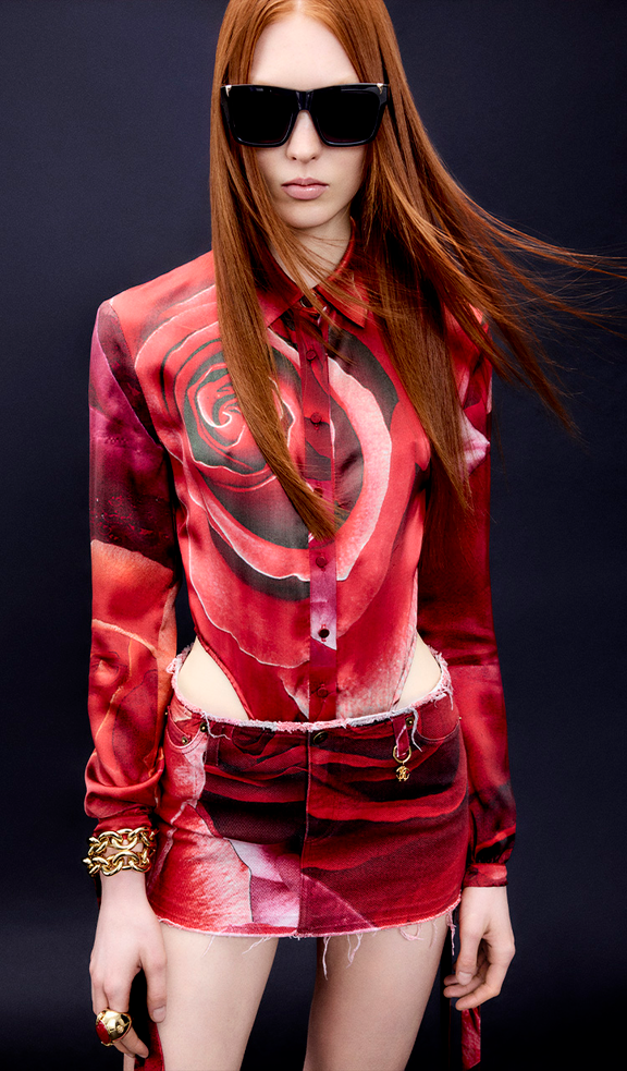 image - image+txt- spring rose woman